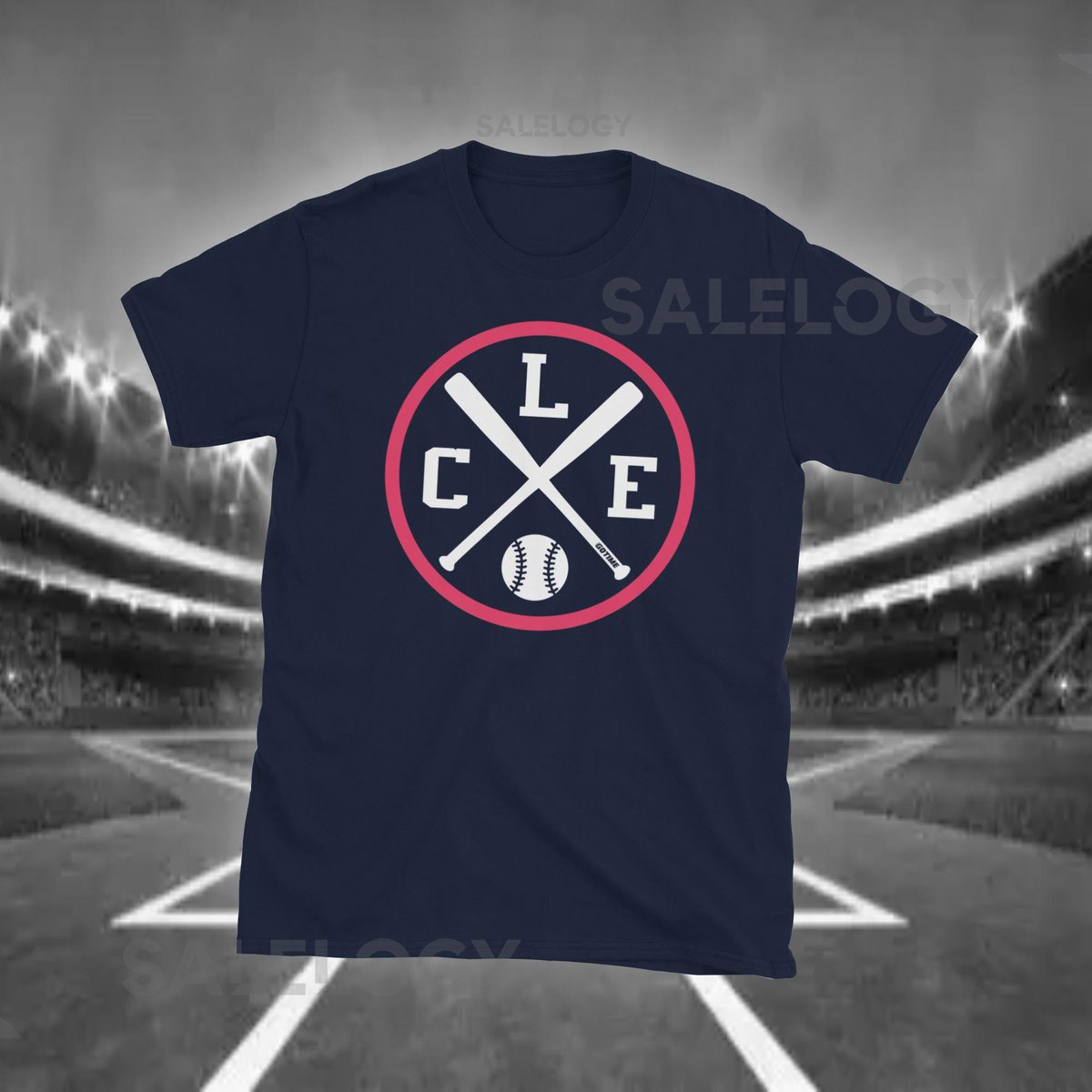 Retro Cleveland Baseball Emblem Vintage CLE T-Shirt_92