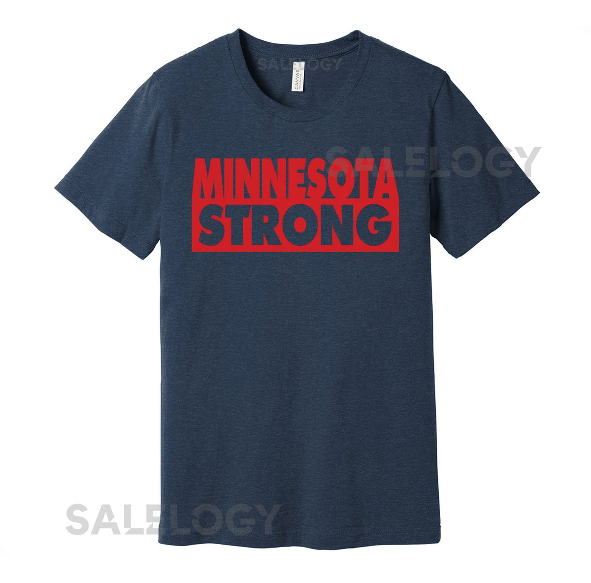 Minnesota Strong - Represent Your State Shirt for Locals Residents Fans S M L XL XXL 3XL Navy Red Black White Grey Color Choices Minn_642