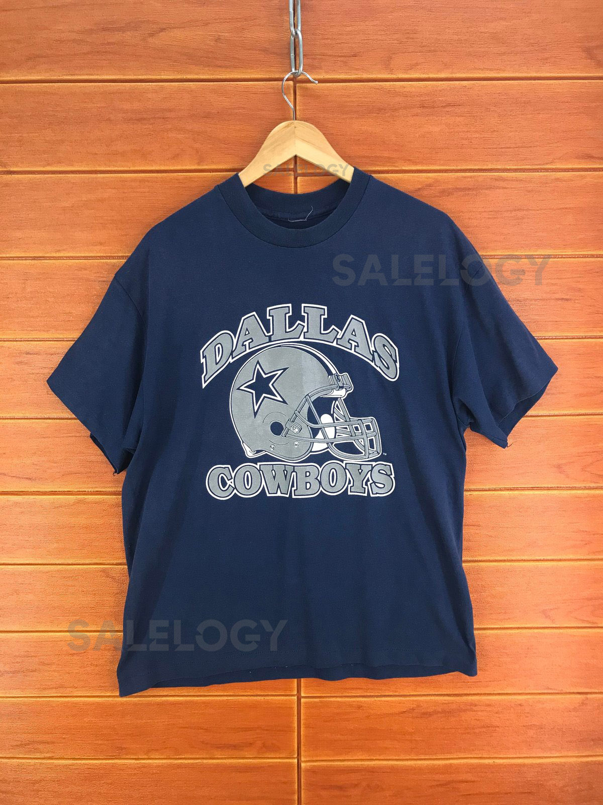 Vintage 80s DALLAS COWBOYS Football Nfl T-Shirt Size XL_489