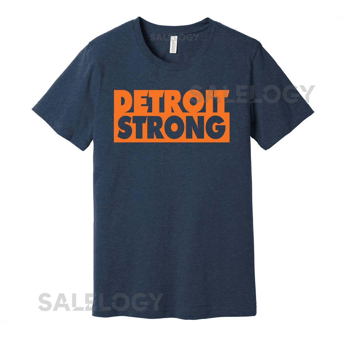 Detroit Strong - Represent Your City Shirt for Locals Residents Fans S M L XL XXL 3XL Navy Orange Black White Grey Color Choices Michigan D_220