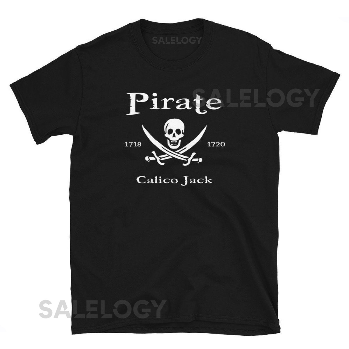 Pirate Jack Rackham Calico Jack Short-Sleeve Unisex T-Shirt_70