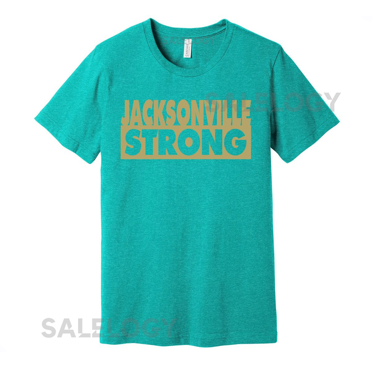 Jacksonville Strong - Represent Your City Shirt for Locals Residents Fans S M L XL XXL 3XL Teal Black White Grey Color Choices Flori_688
