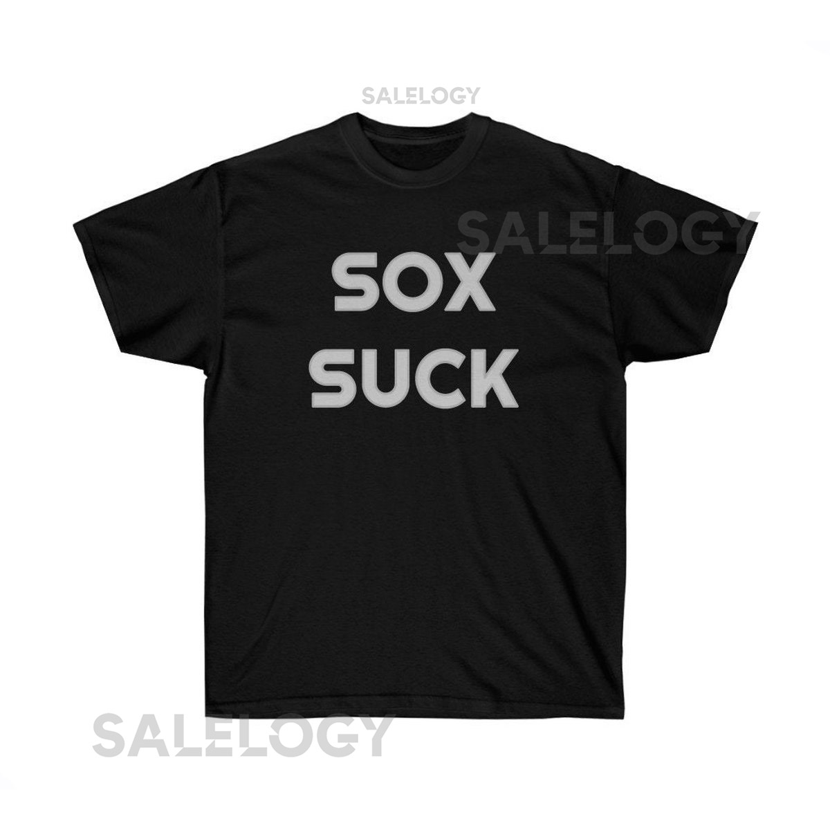 Sox Suck MLB Unisex Ultra Cotton Tee Red Sox White Sox Yankees Cubs MLB Baseball_146