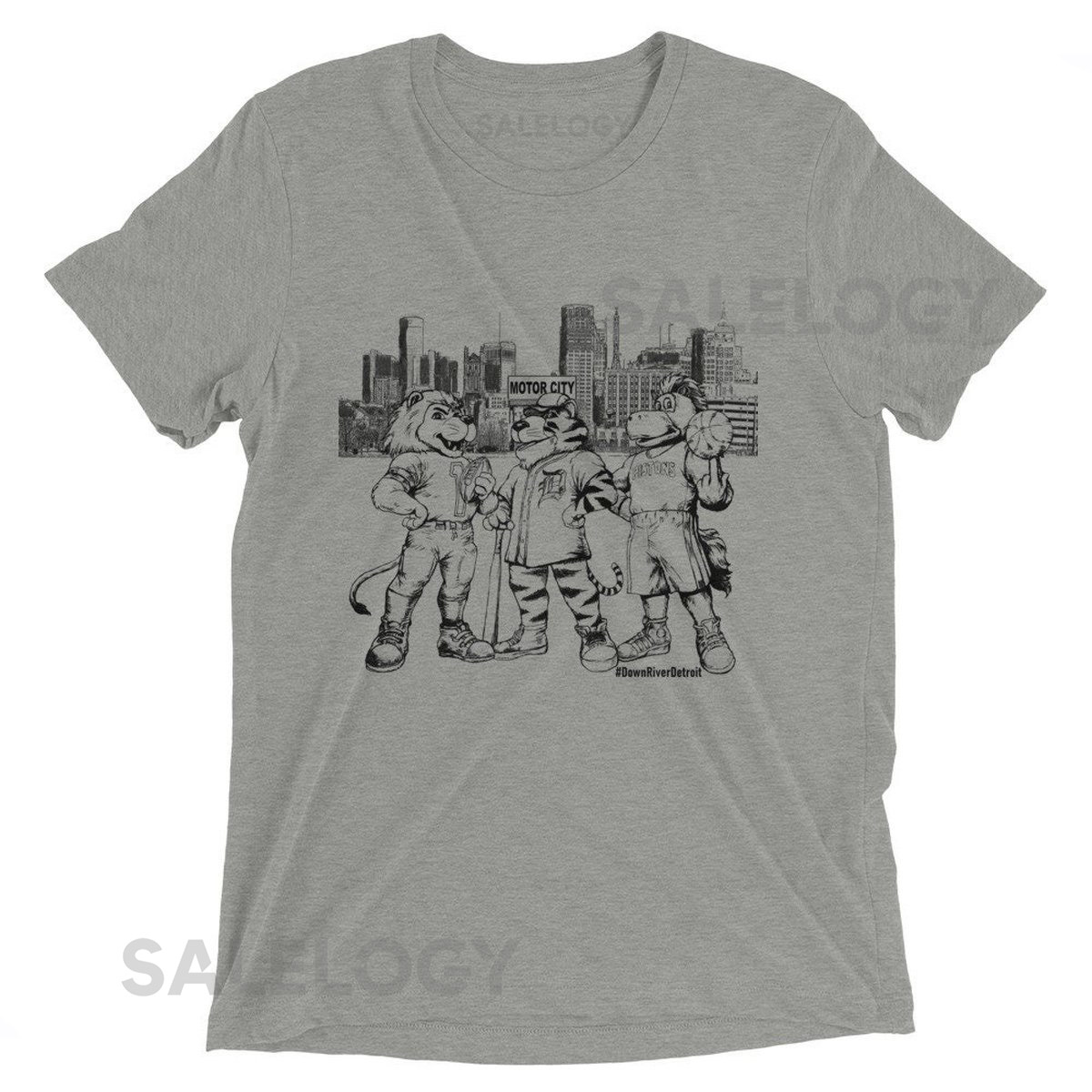 Detroit Sports - Lions Tigers Pistons - Roary Paws Hooper_214