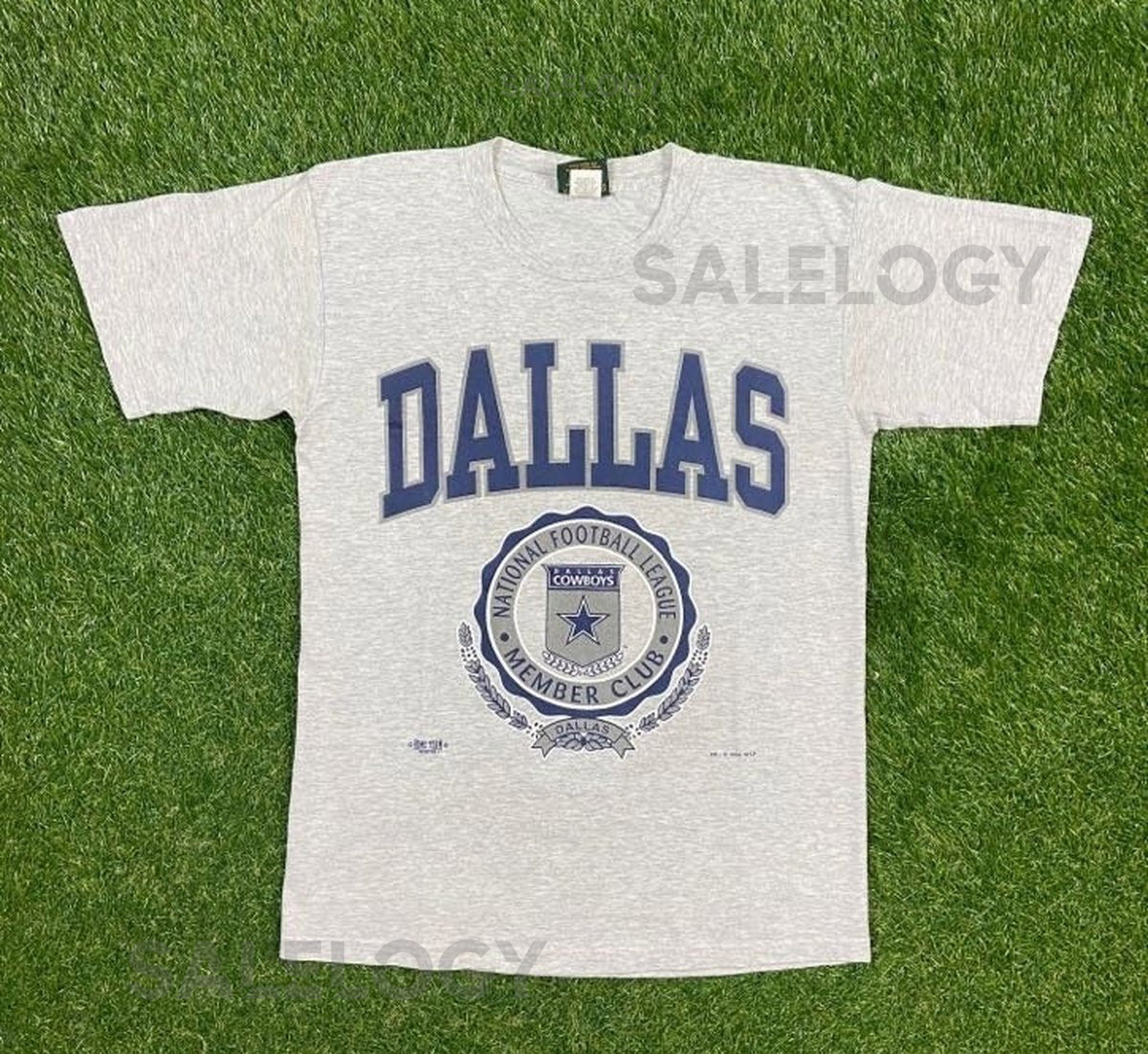 Vintage Dallas Cowboys T Shirt Tee Home Team Advantage Made USA Size Large L NFL Football Aikman Texas 1990s 90s_547