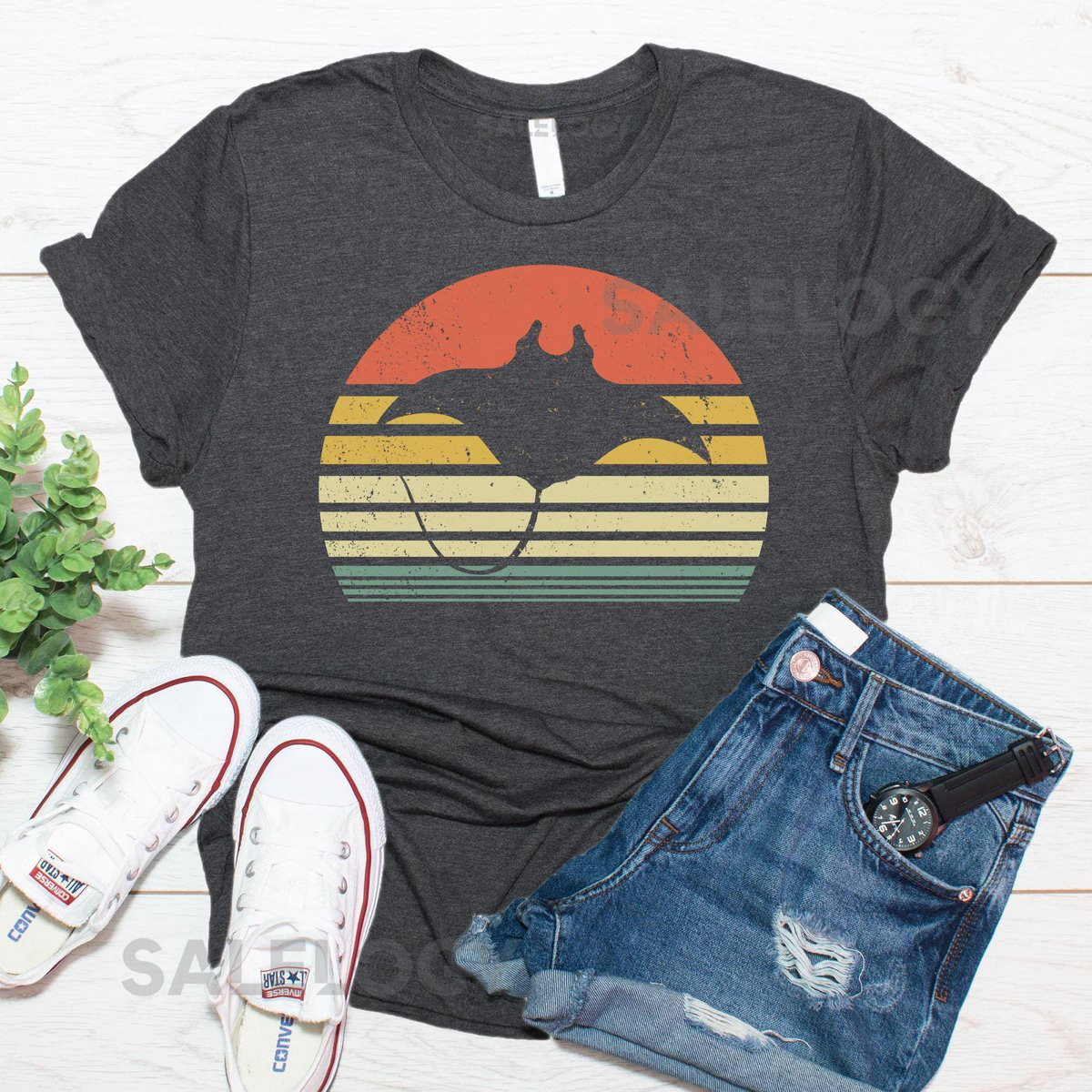 Manta Ray Gifts Vintage Manta Ray Shirt Ocean Lover Gift_601