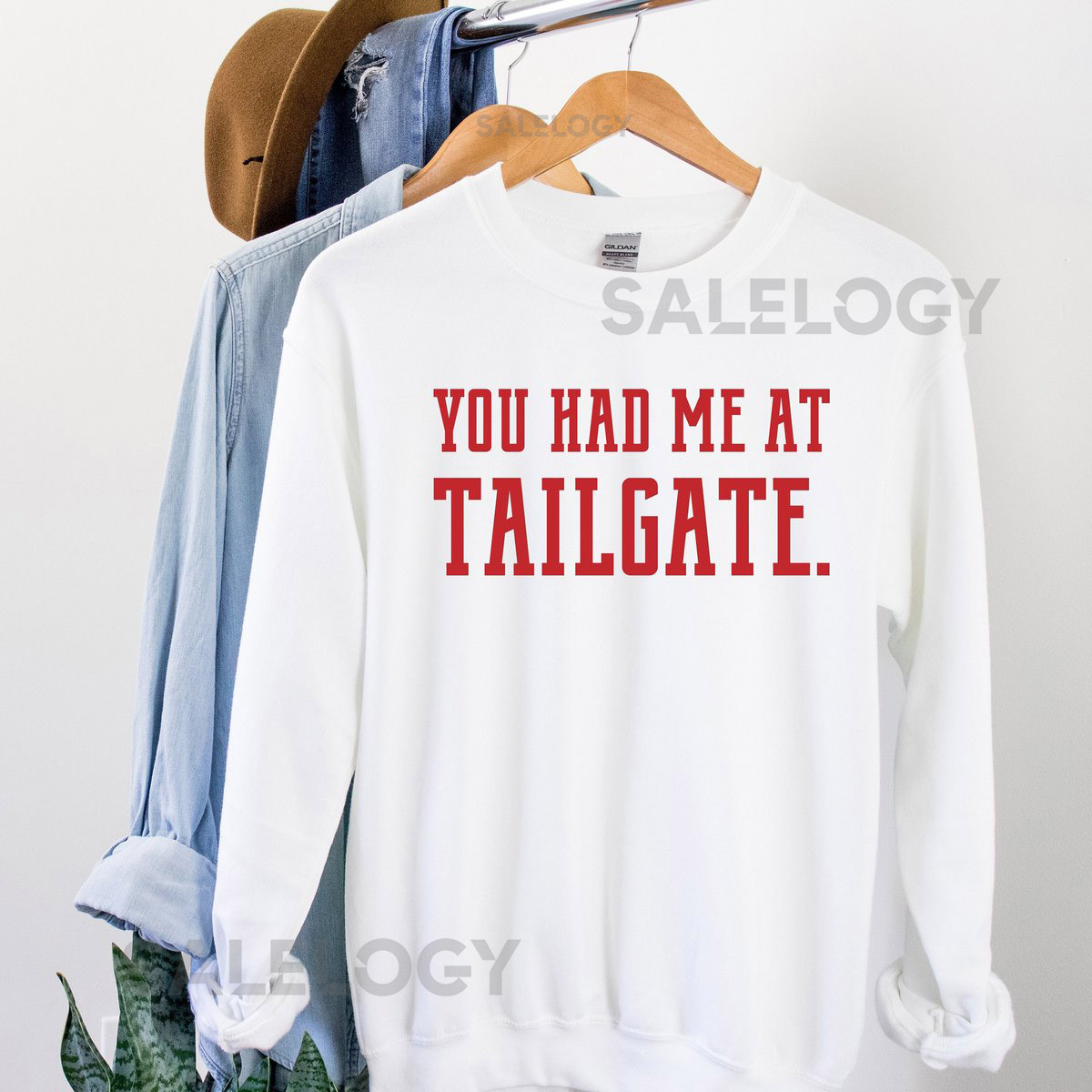 You Had Me At Tailgate Sweatshirt Kansas City Sweatshirt Unisex Sweatshirt Multiple Color Options Made To Order_966