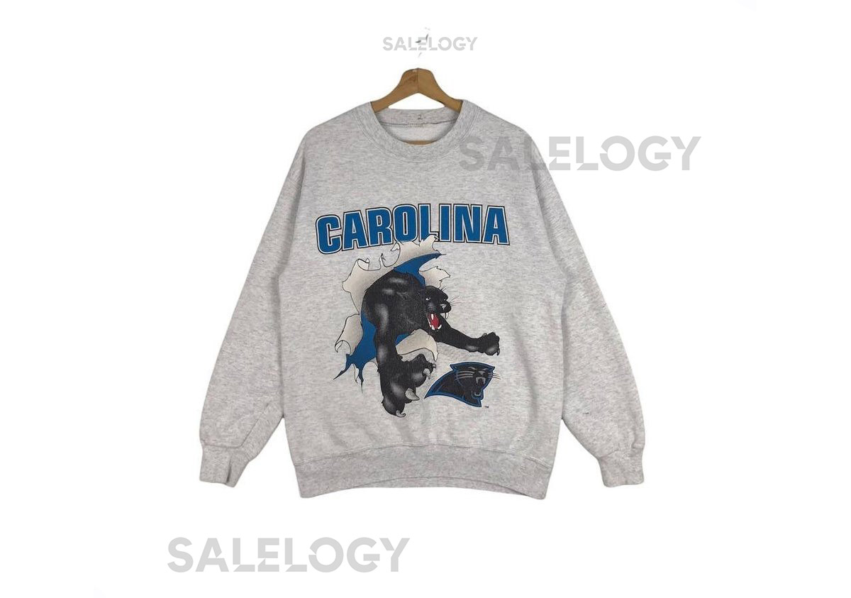 FLAWS Carolina Panthers American Football Team Both Sides Printed Vintage Sweatshirts_637