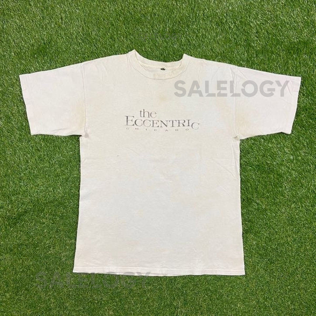 Vintage The Eccentric Chicago T Shirt Tee Size Xtra Large XL Windy City Illinois Bulls Bears Cubs White Sox Blackhawks 80s 1980s_541