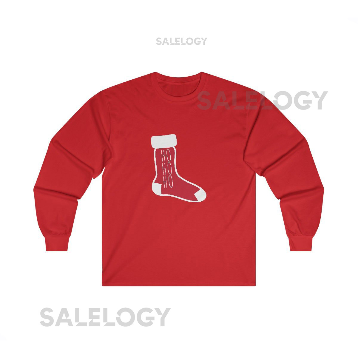 Christmas Stocking - Rae Dunn Inspired Holiday T-Shirt Ho Ho Ho_253