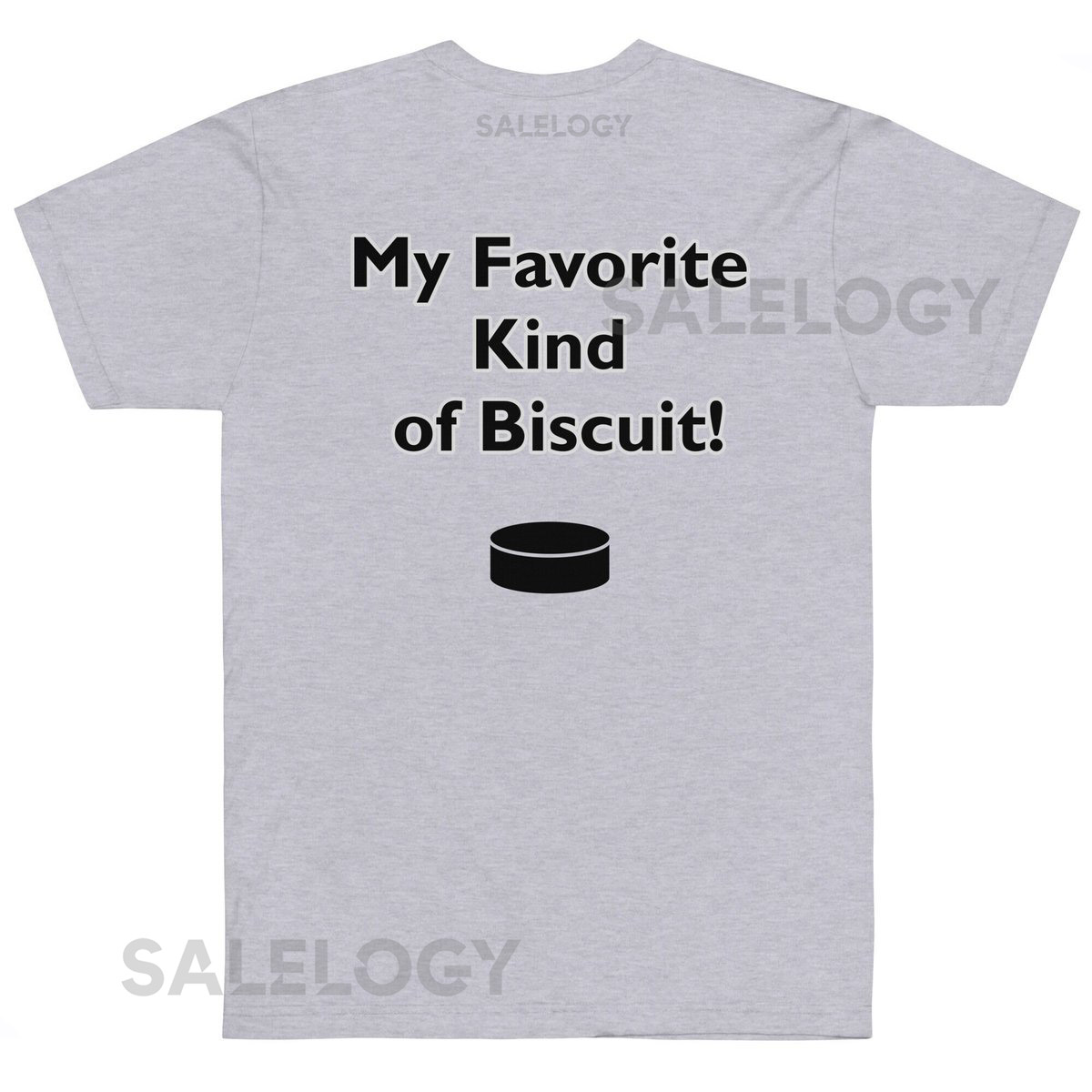 Unisex Graphic Hockey Biscuit Short Sleeve T Shirt_590