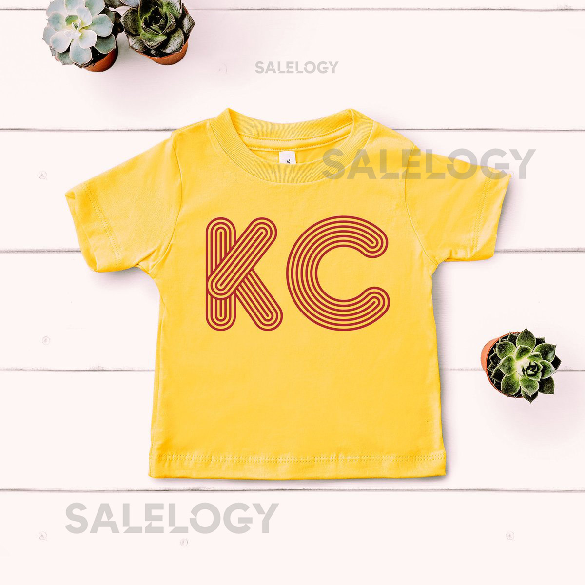 KC Outline Toddler Tee Multiple Color Options Made To Order_495