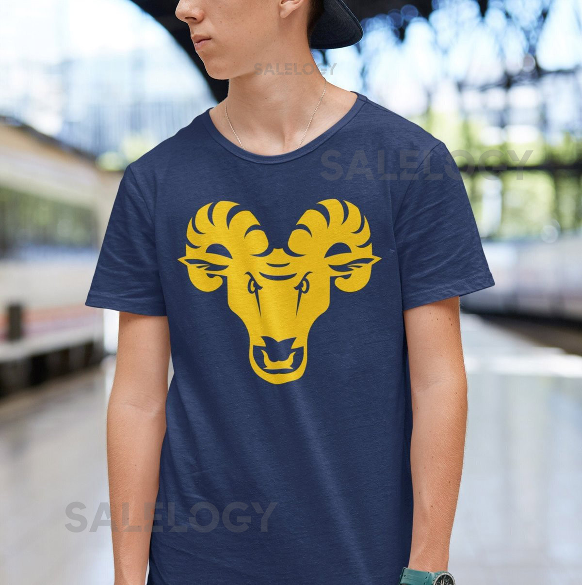 Los Angeles Rams LA Rams Ram Shirt Ram Mascot shirt Wild Animal Shirt Ram school team shirt Football Big Game Shirt Football Shirt_586