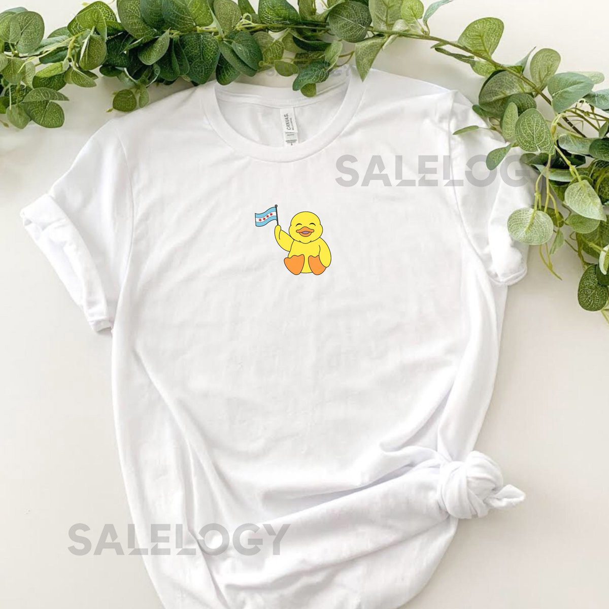 Chicago Flag Duck Shirt Chicago Pride Flag Shirt Funny Chicago Shirt Chicago Gift Cute Chicago Gift Cute Chicago Shirt_185