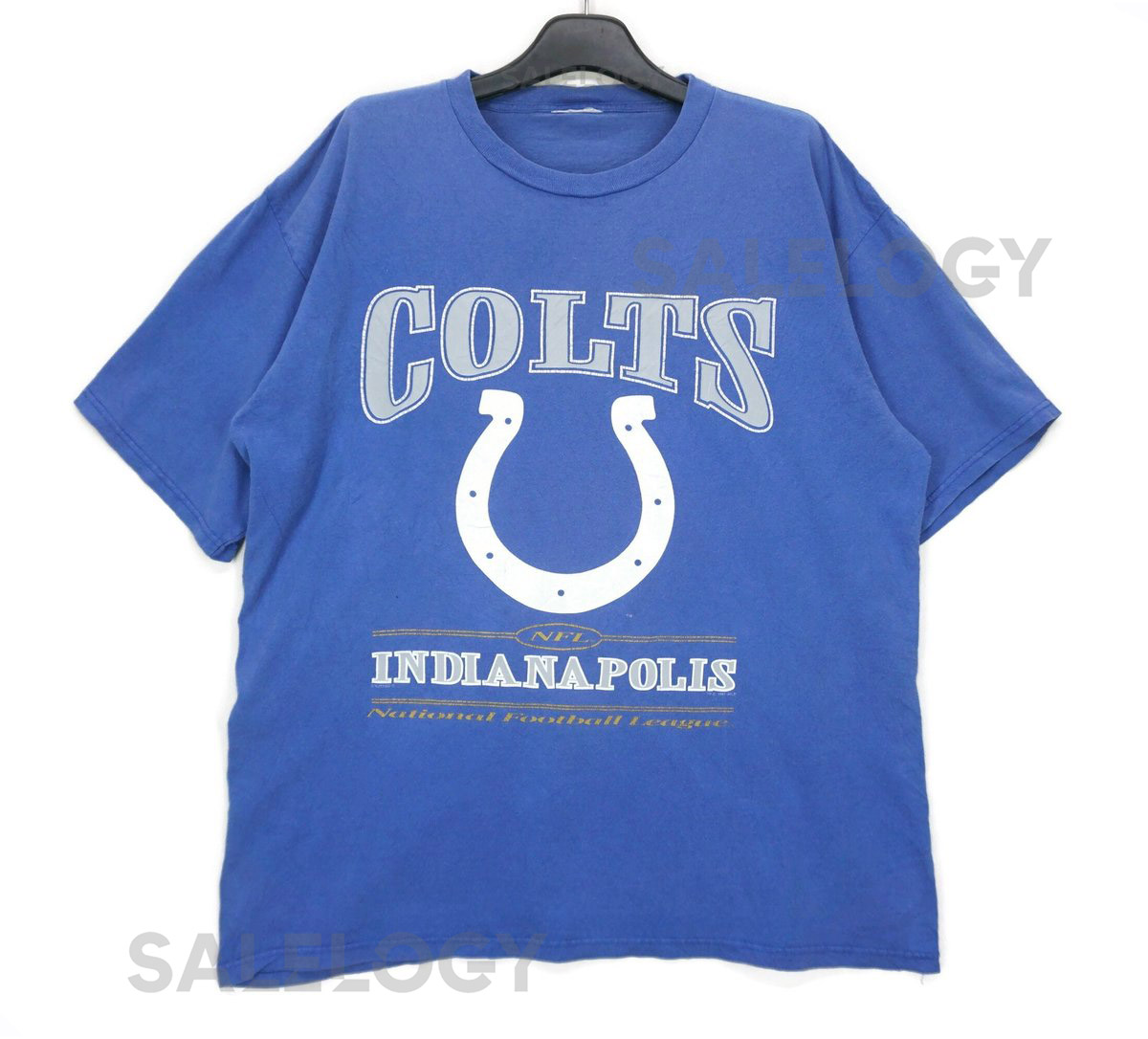 Colts Shirt Mens Size XL 90s Indianapolis Colts NFL Vintage Distres_53