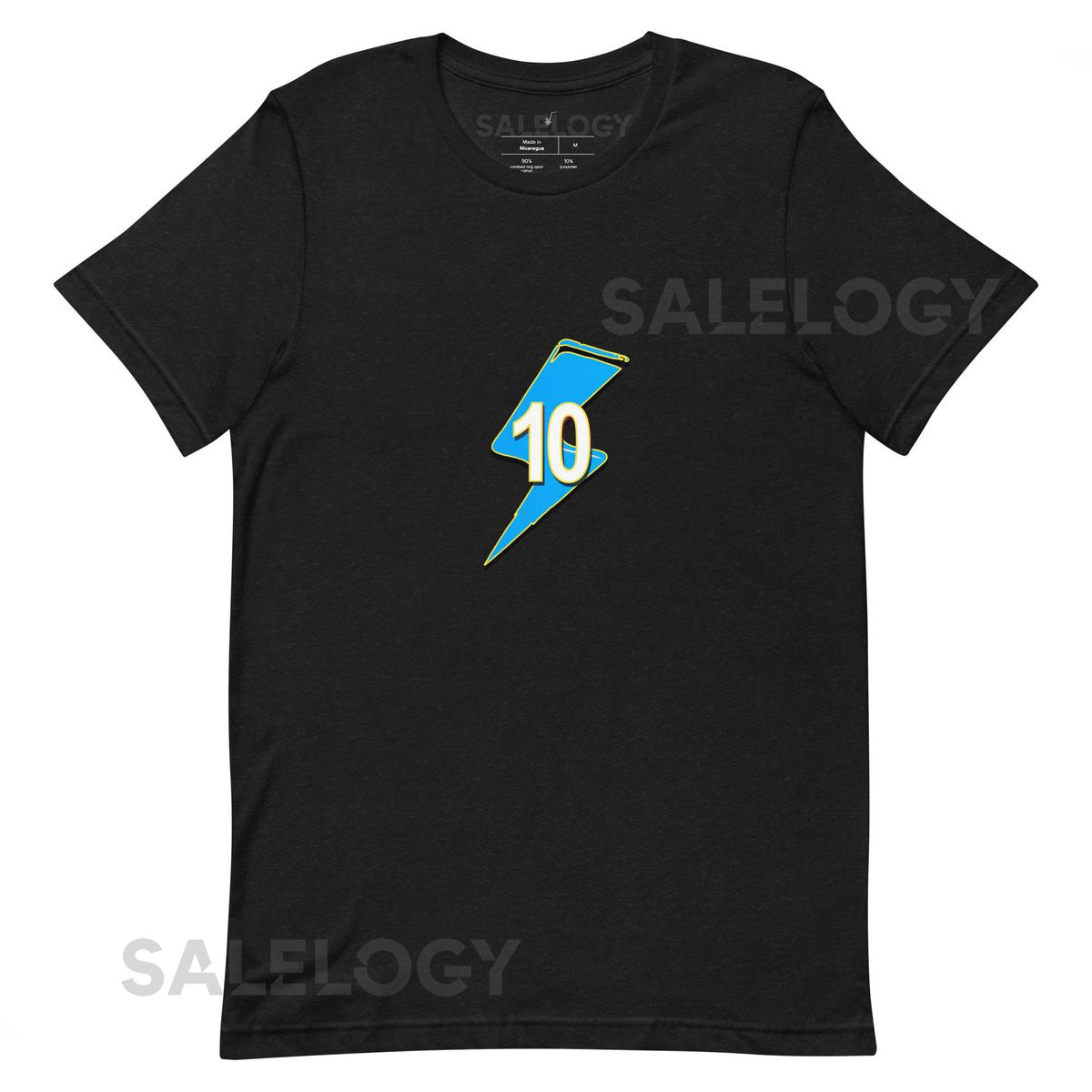 Justin Herbert TShirt - Chargers Bolt_236