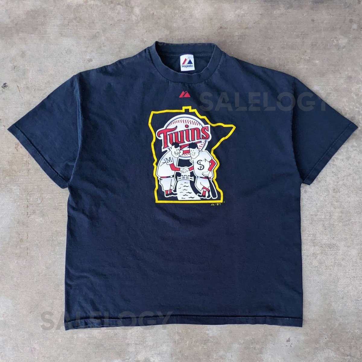 Majestic MLB Minnesota Twins baseball t-shirt_556