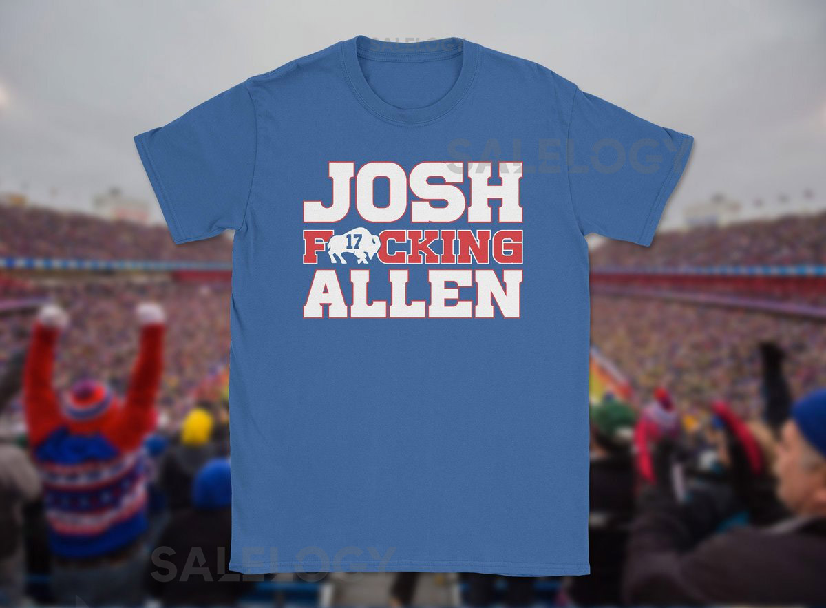 Josh Allen Shirt Boyfriend T-Shirt Bills Mafia Lets Go Buffalo NY Funny Bills Mafia Buffalo Bills Inspired Tee_727