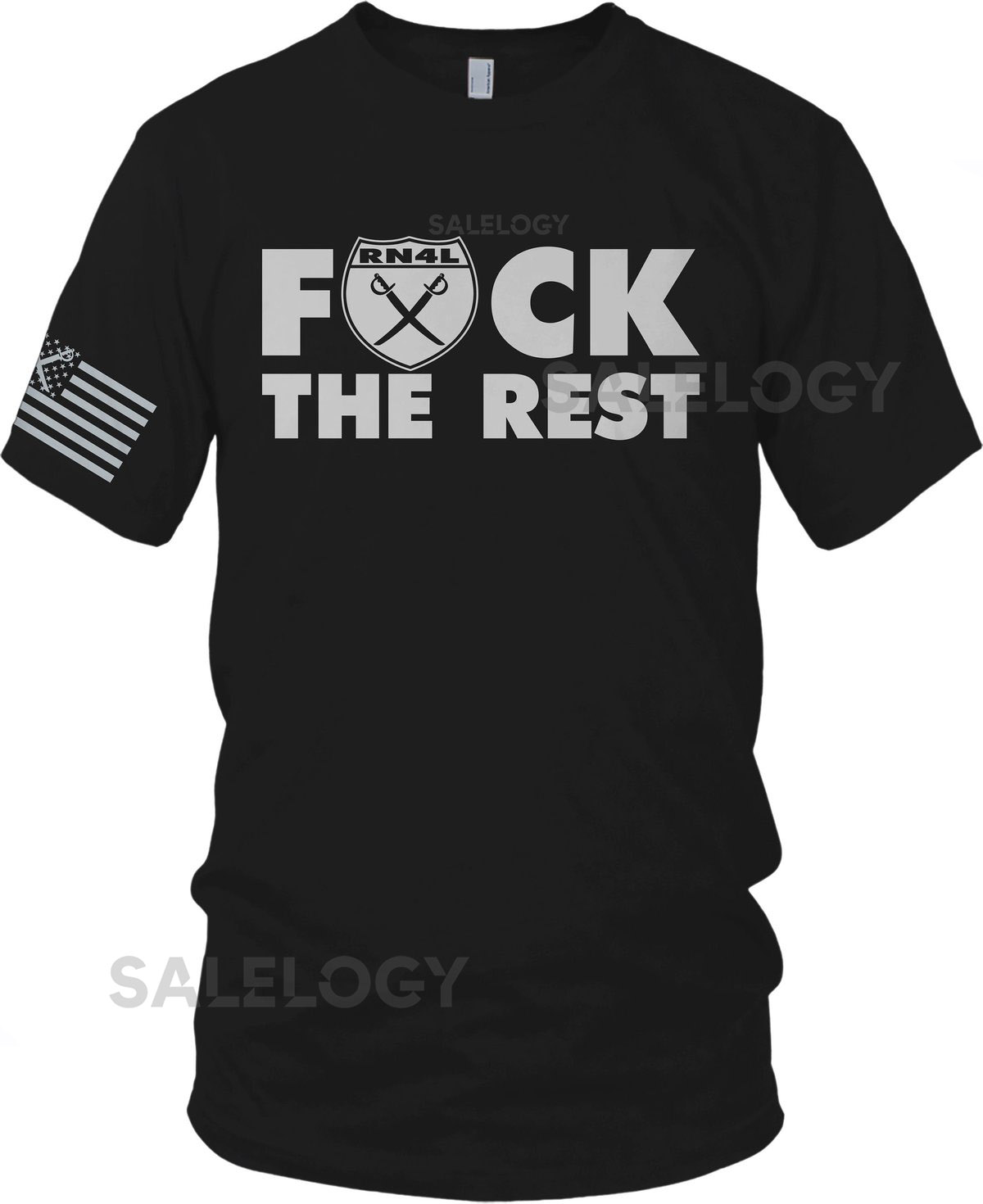 Fck The Rest RN4L Nation 4 Life T-Shirt LIMITED EDITION_142