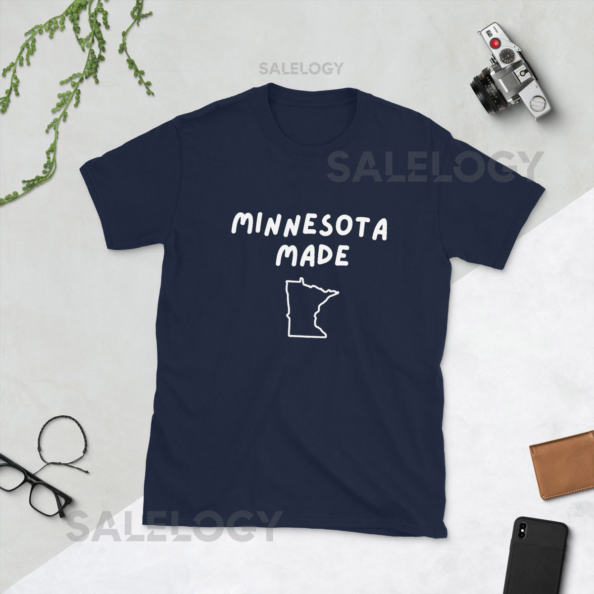 Minnesota Made Shirt Mens Womens T-shirt MN Minneapolis St. Paul Pride_608
