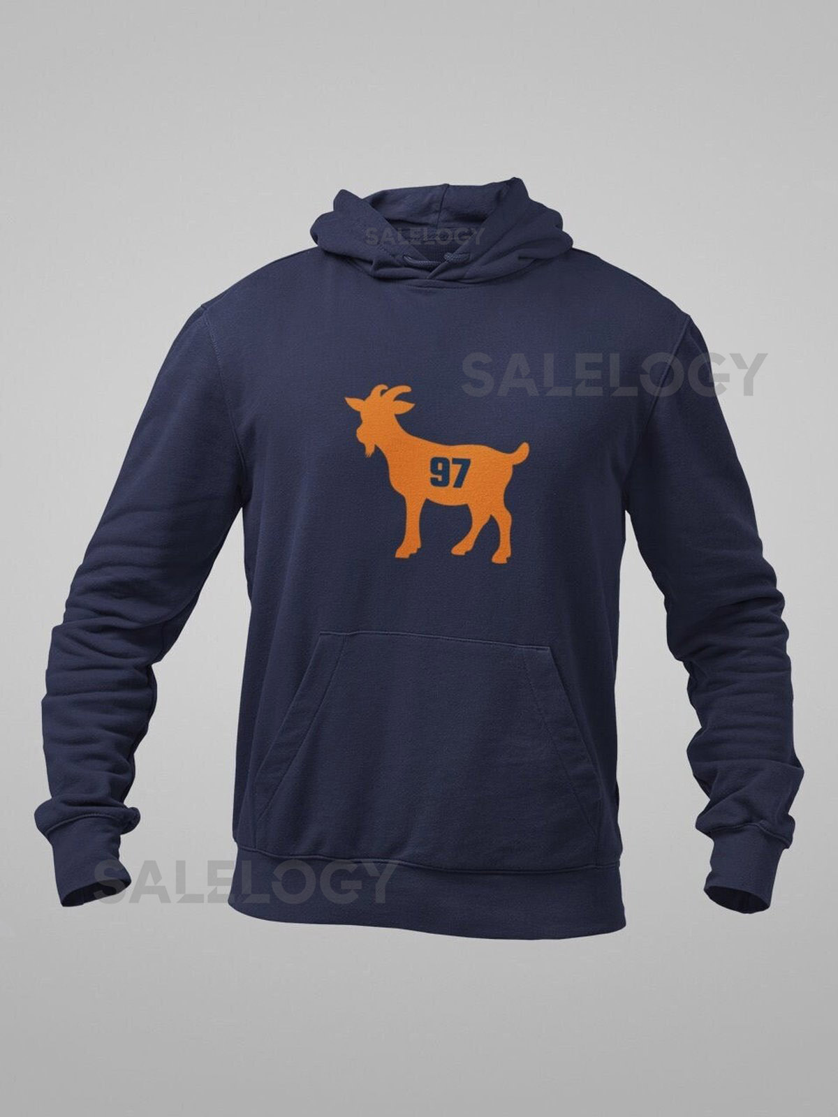 Number 97 GOAT Hoodie McDavid Hoodie Oilers Hockey Hoodie Edmonton Hooded Sweater Oilers Hockey Gifts Mcjesus Hoodie_342