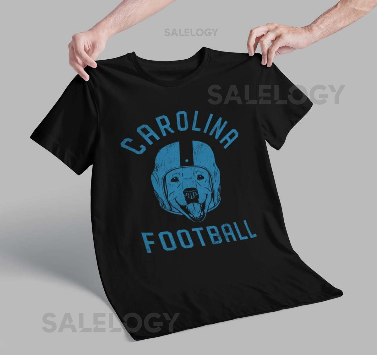 Carolina Football Labrador T-Shirt Dog Lover Gift for Carolina Panthers fans_332