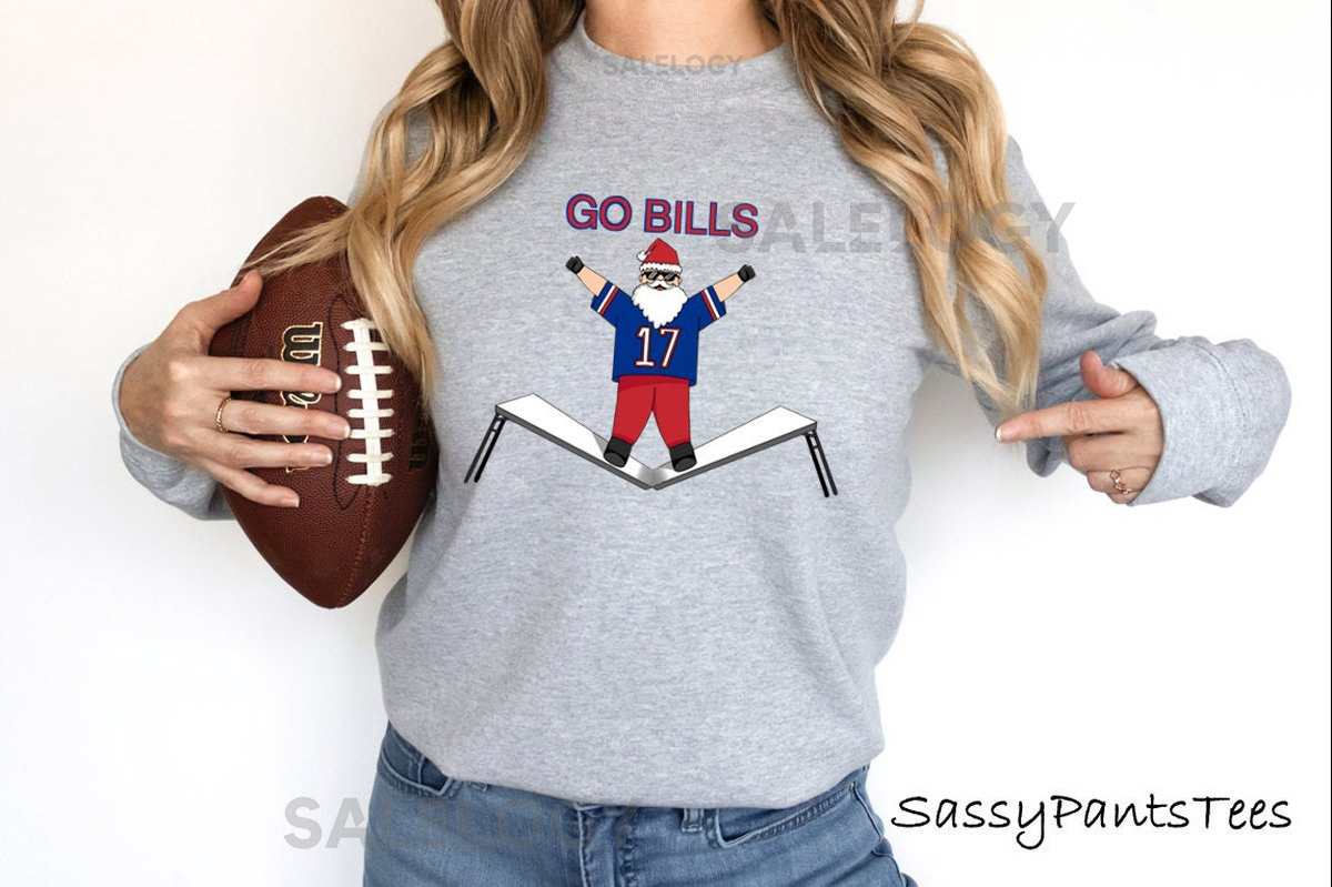 Santa is in the Mafia This is Our Year Bill-ieve IT Lets Go Buffalo Bills Christmas Sweatshirt Sassy Pants Tees dtg_855