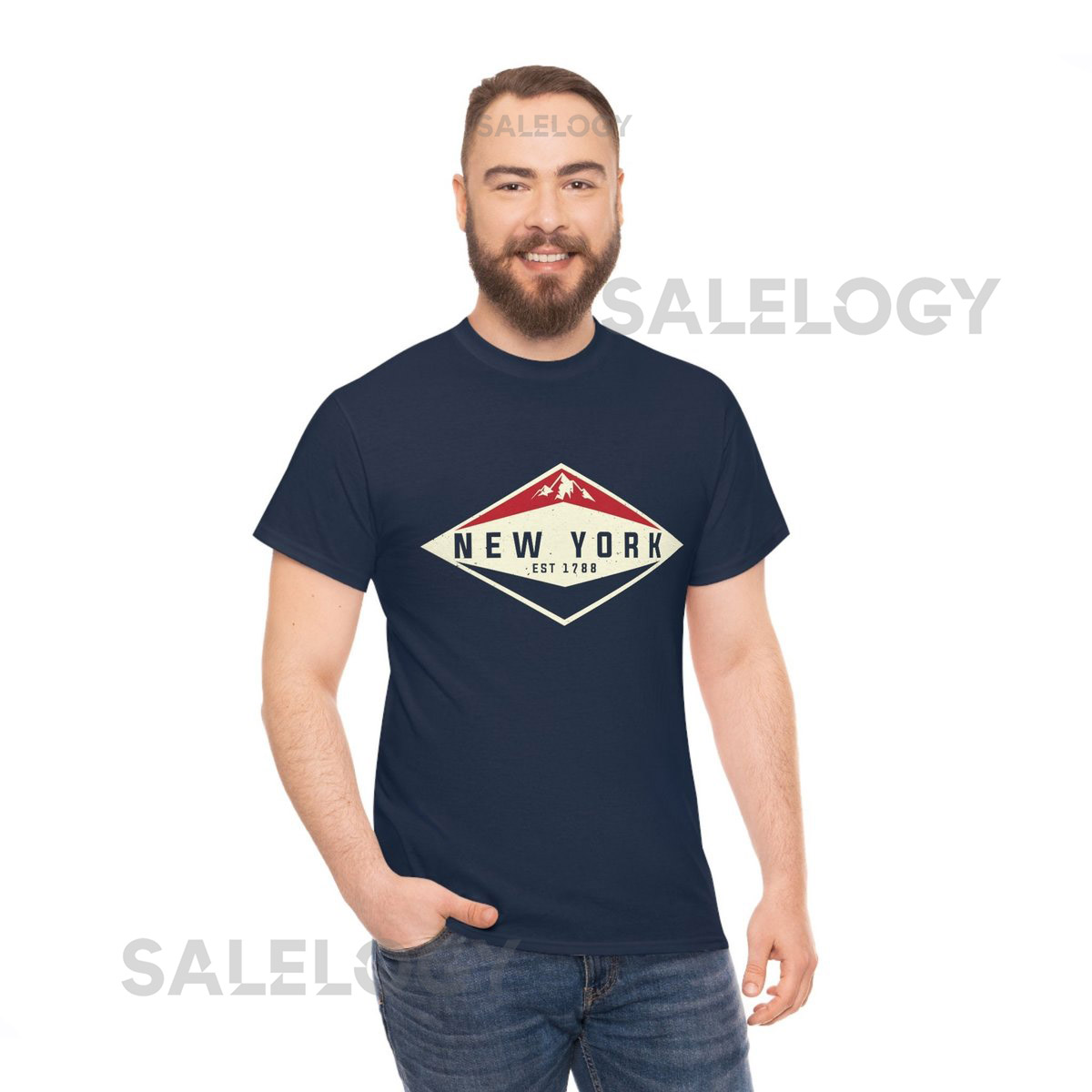 New York vintage shirt is styled for every occasion. The design is distressed making it have a retro look. This will make a great gift_19