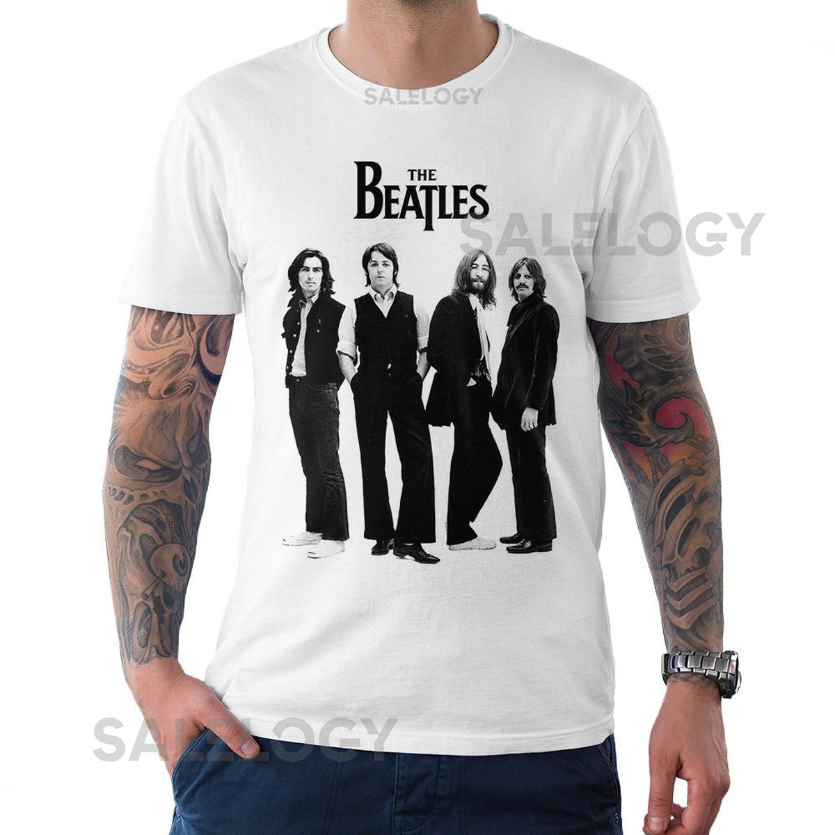 The Beatles T-Shirt 100 Cotton Tee Men's Women's All Sizes wr-229_234