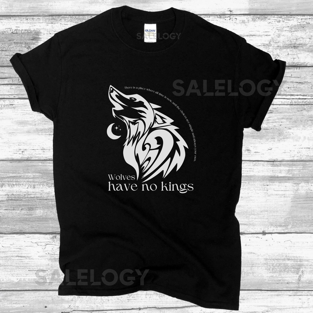 Robin Hobb T-Shirt Nighteyes Wolves Quote Farseer Trilogy_119