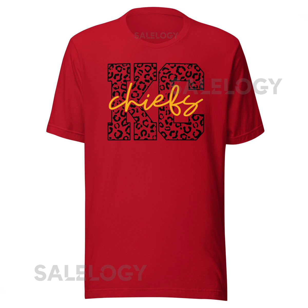 Women's KC Chiefs T-Shirt Cute Red Chiefs Shirt_850