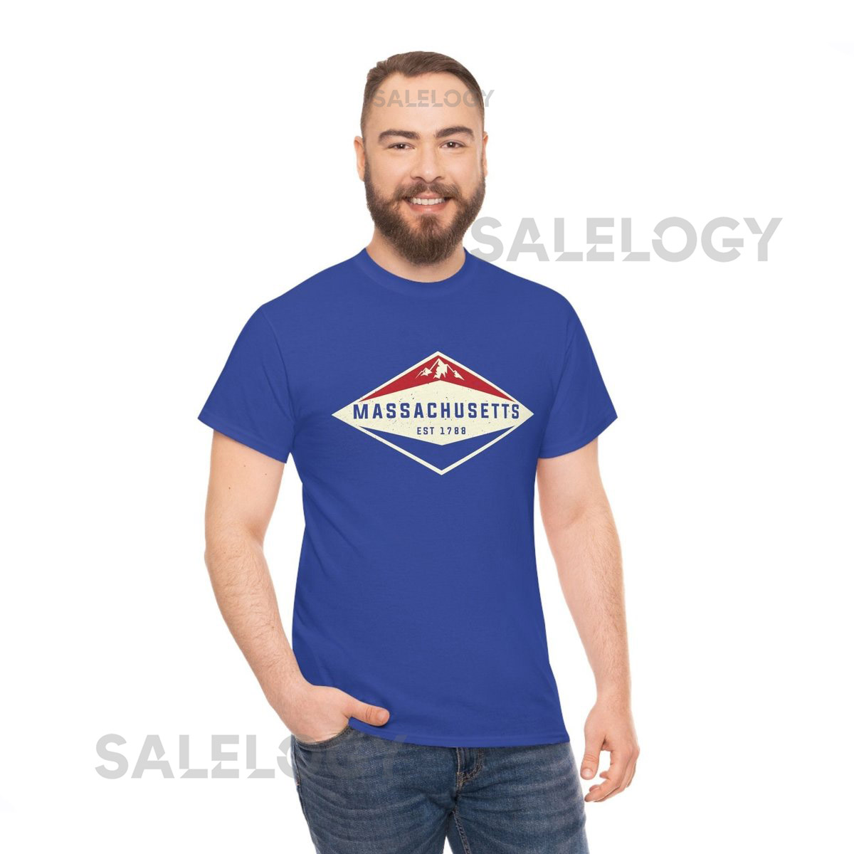 Massachusetts vintage shirt is styled for every occasion. The design is distressed making it have a retro look. This will make a great gift_401