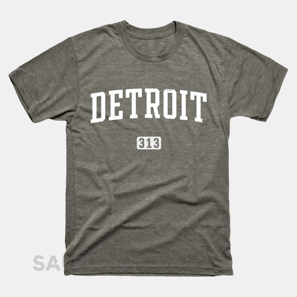 Detroit Shirt Detroit 313 Classic T-Shirt_209