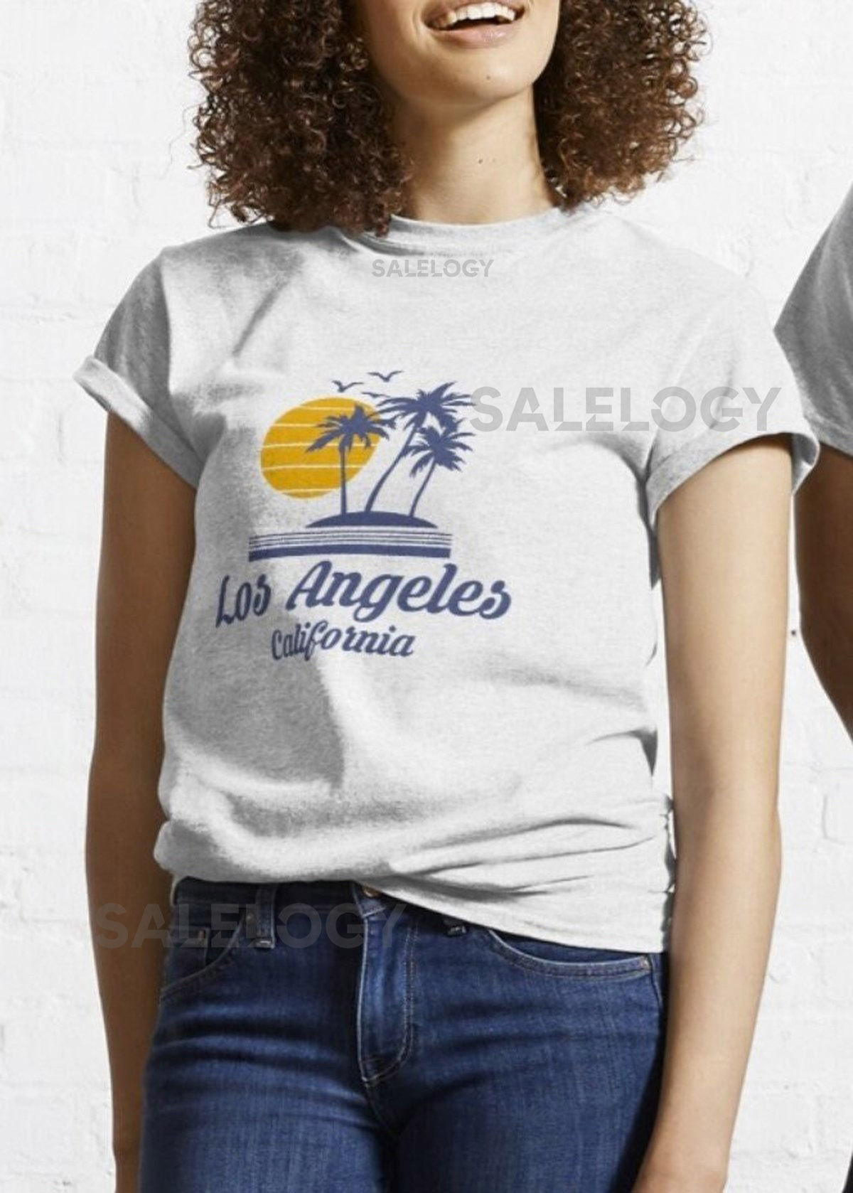 Vintage Los Angeles California T-shirt Retro Downtown LA Cotton Tee_426