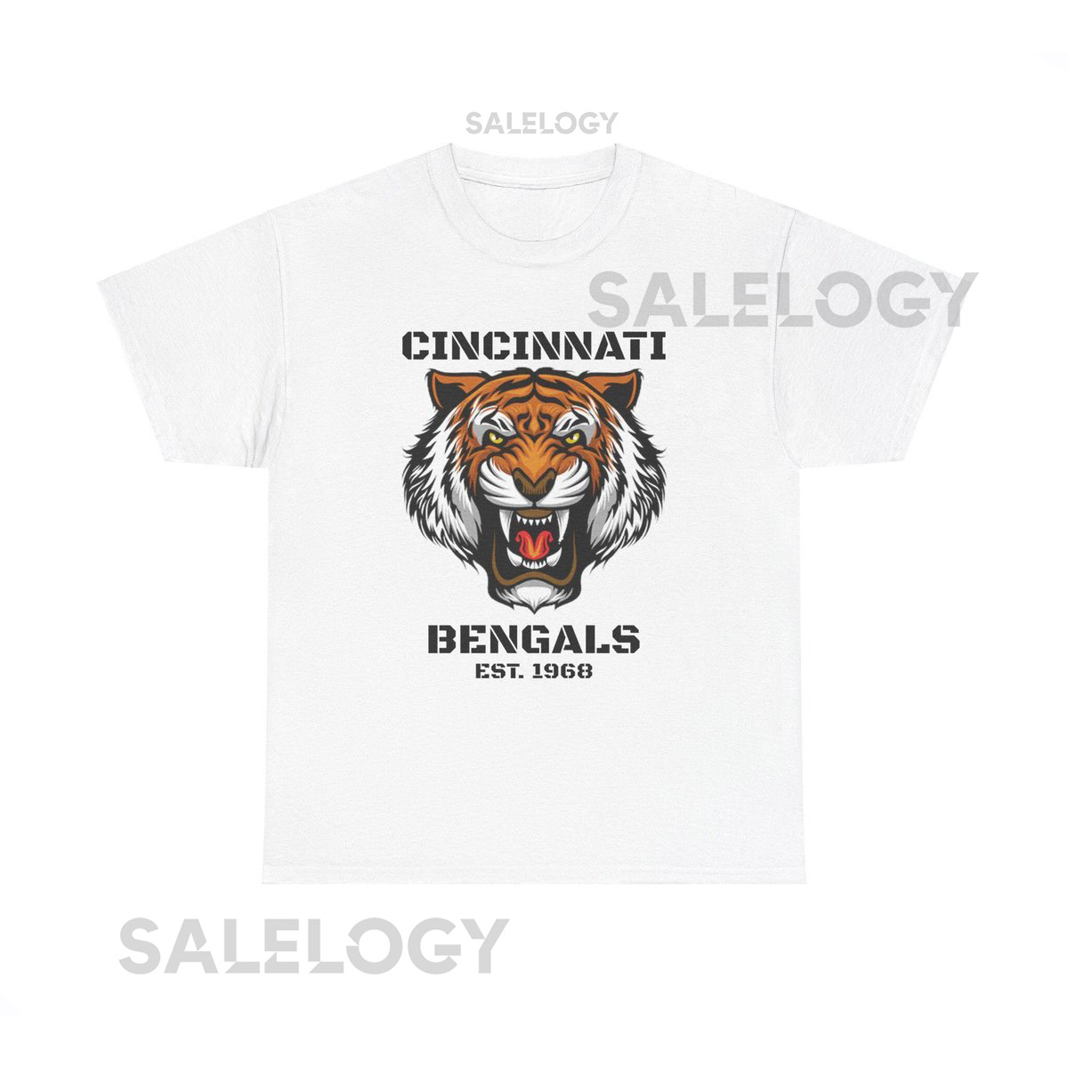Cincinnati Football T-Shirt Bengals Fan Shirt Football Tee Cincinnati Sports Apparel Unisex Shirt_549