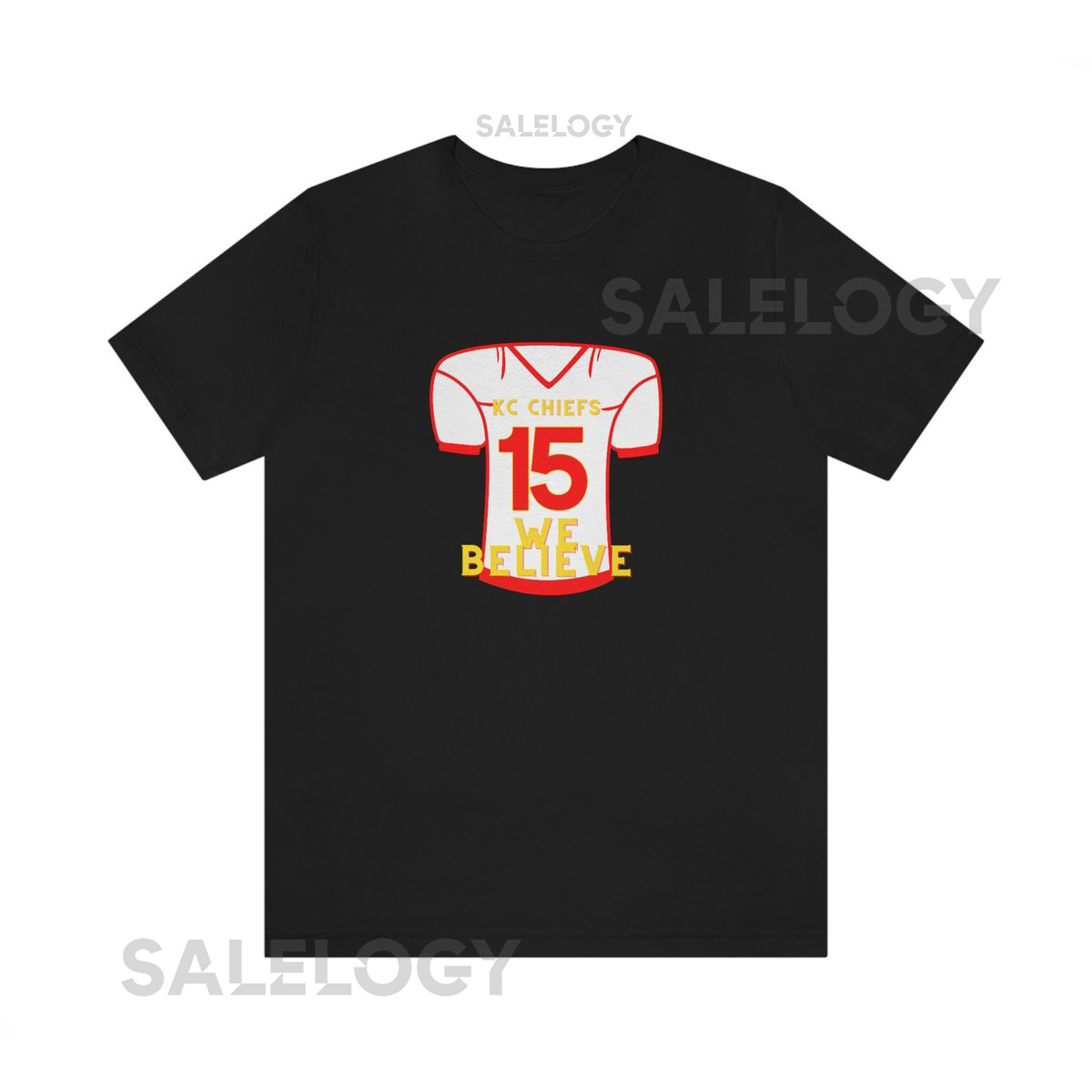 We Believe Kansas City Chiefs Football Jersey Short Sleeve Tee kansas city chiefs kansas city chiefs shirt kansas city football shirt_846