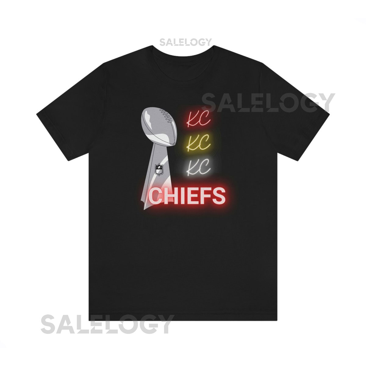 Kansas City Chief's Super Bowl Trophy Kansas City Chief's Football Jersey Short Sleeve Tee kansas city chiefs kansas city chiefs shirt_249
