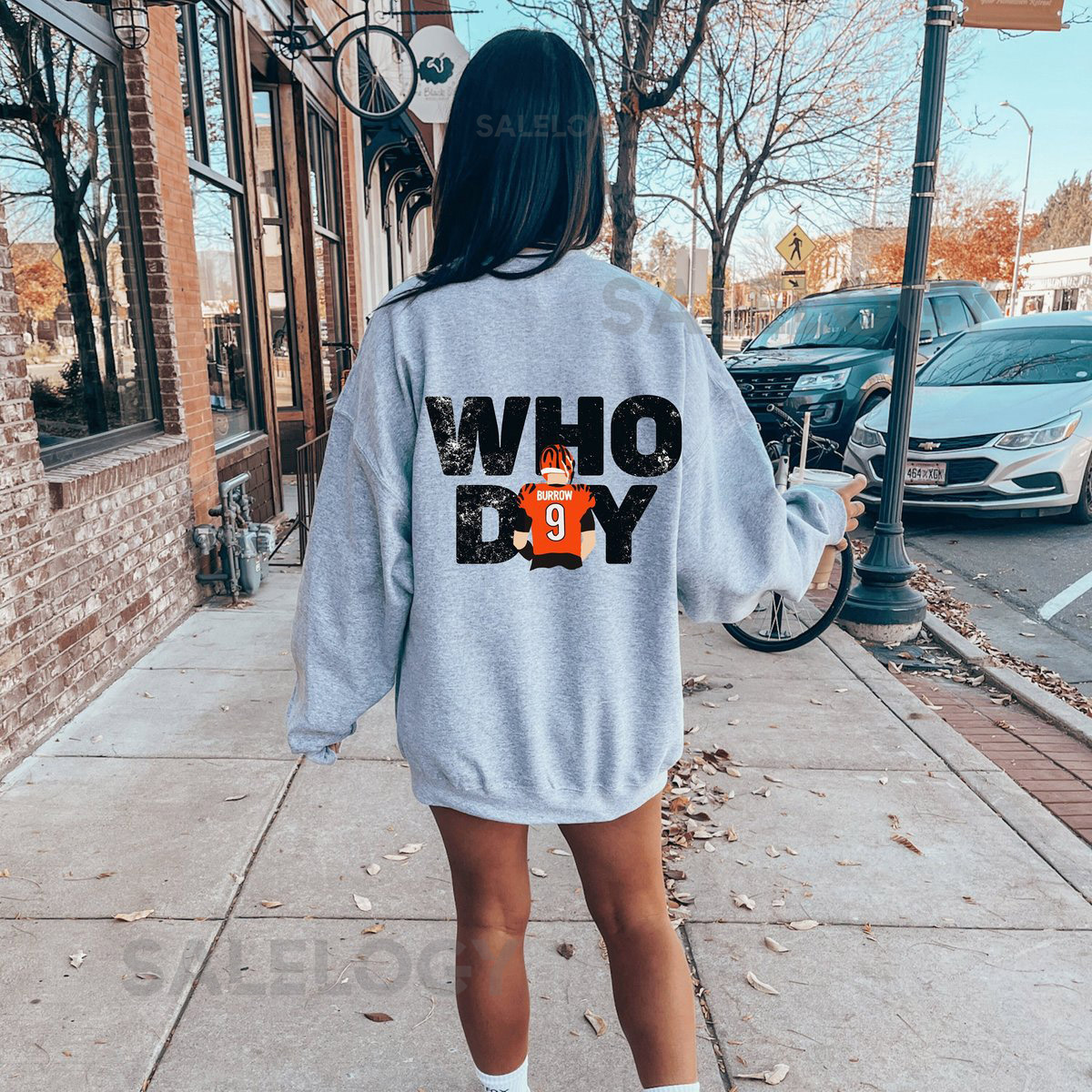 Cincinnati Football Sweatshirt Bengals Sweatshirt Joe Burrow Sweatshirt Cincinnati Football Retro Cincinnati Gift for Cincinnati_540