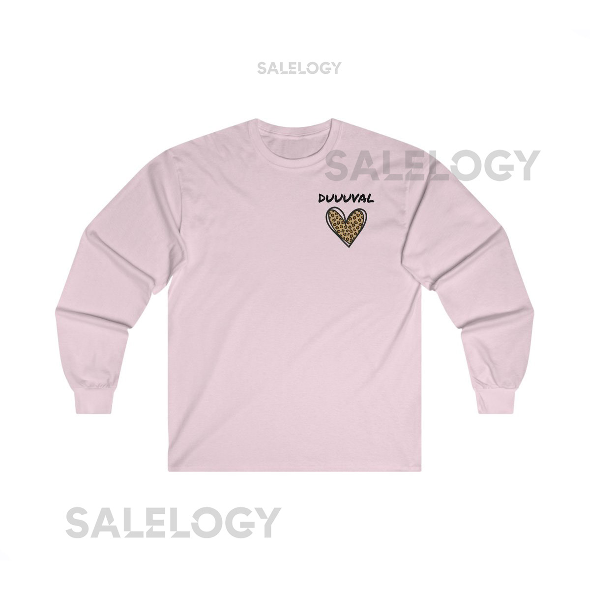 DUUUVAL Jax 904 Duval County leopard heart Valentine's Jaguar Hea_103