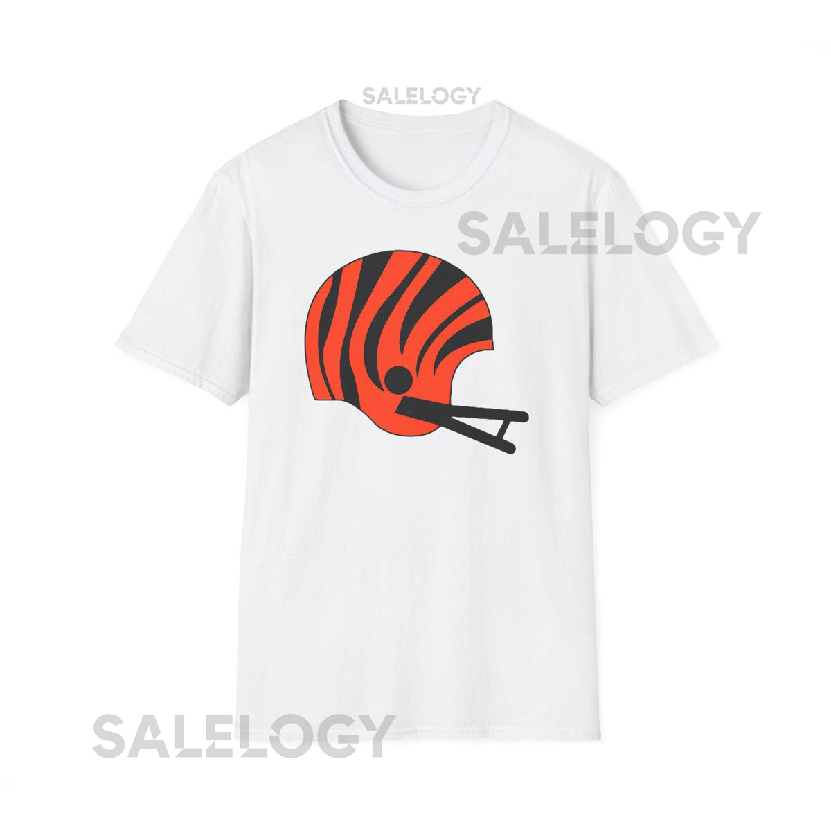 Cincinnati Bengals Helmet Shirt Football Tee Cincinnati Sports Fan Gift Bengals T-Shirt Football Apparel Bengals Fan Shirt_493