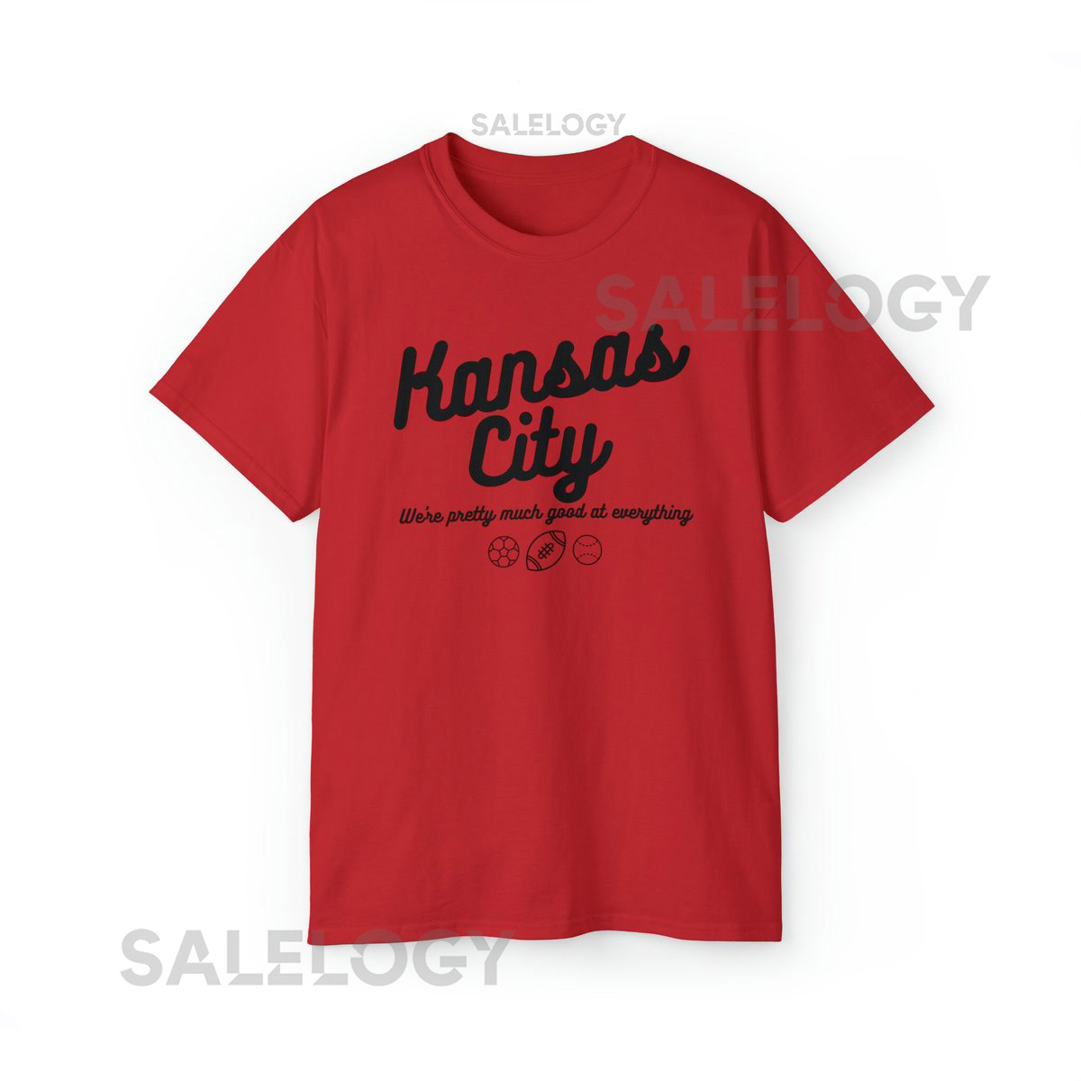 Kansas City is Good at Everything - Unisex Ultra Cotton Tee_389