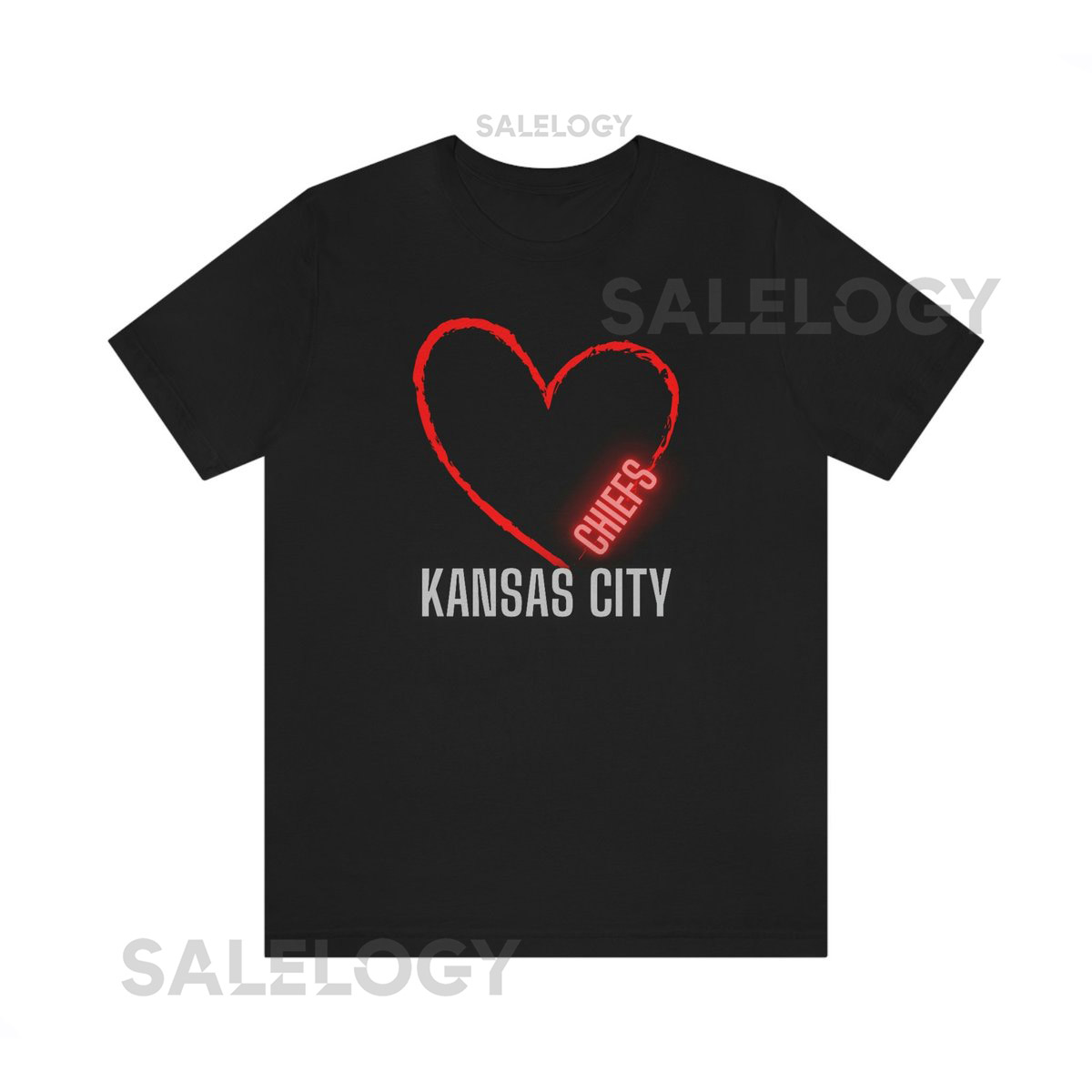 Kansas City Chief's Football Jersey Short Sleeve Tee kansas city chiefs kansas city chiefs shirt kansas city football shirt chiefs_246