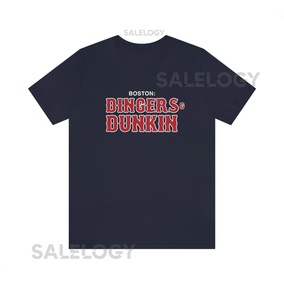 Boston T-Shirt Dingers Dunkin Shirt Boston Red Sox Shirt_231
