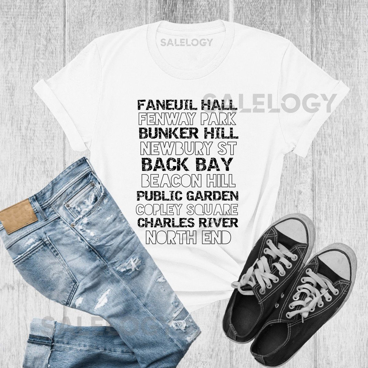 Boston Love Shirt Faneuil Hall Copley Square North End Red Sox Shirt Beacon Hill Shirt TD Garden Shirt Southie Tee_184