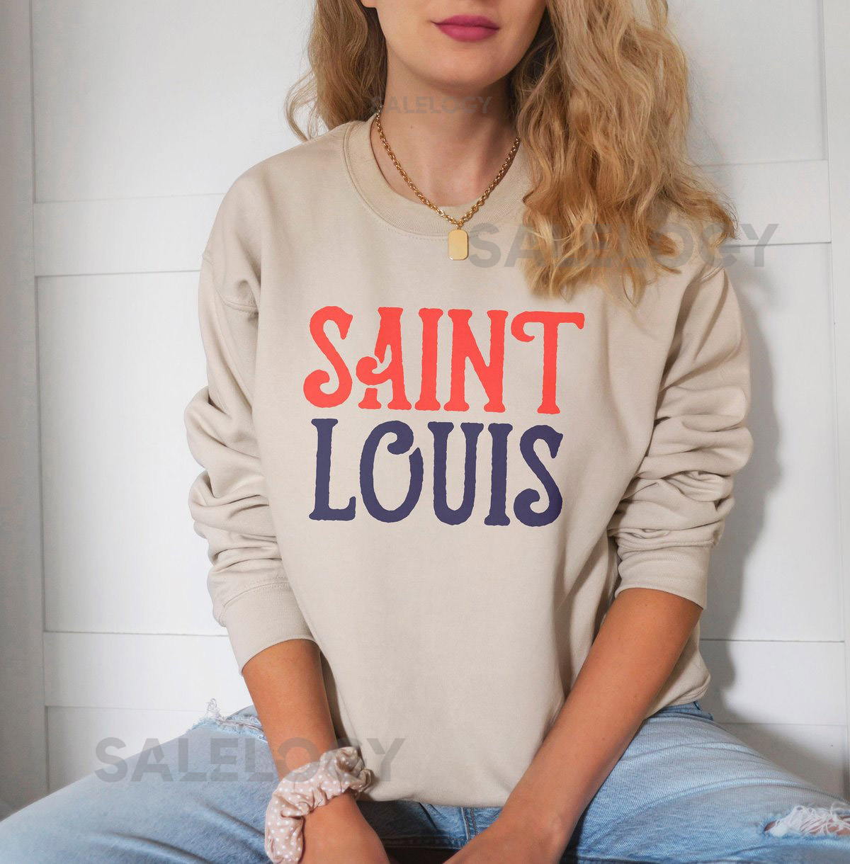SAINT LOUIS Crewneck Sweatshirt STL shirt St Louis shirt St Louis Soccer St Louis City shirt Saint Louis City Saint Louis Soccer shirt_453