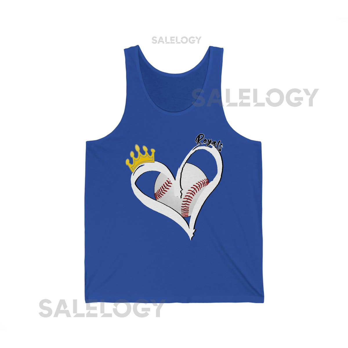 Blue Kansas City Royals Unisex Jersey Tank_36