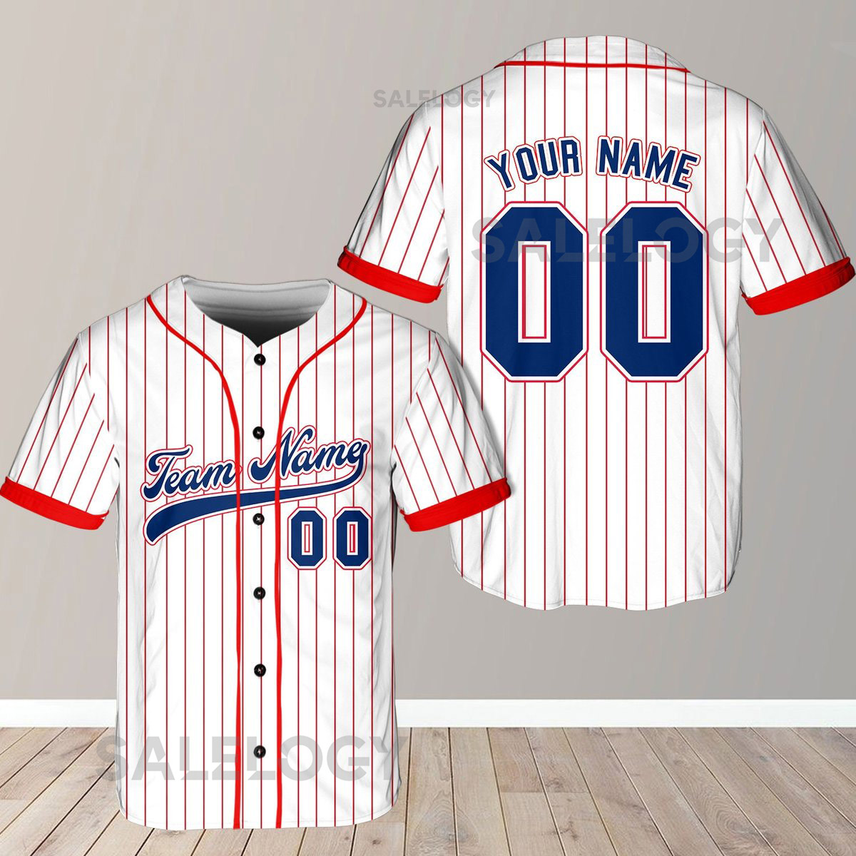 Personalized USA Baseball Jersey Custom Team Name Shirt American Flag Baseball Jersey For Baseball Fans Baseball Lovers Patriotic Shirt_711