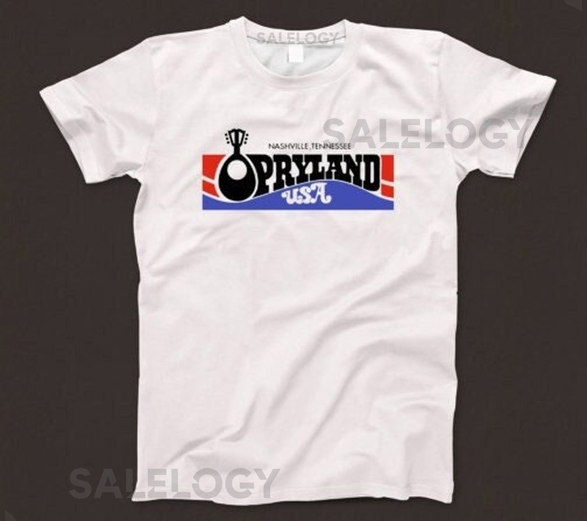Opryland T Shirt 628 Retro White Unisex Graphic Tee_390