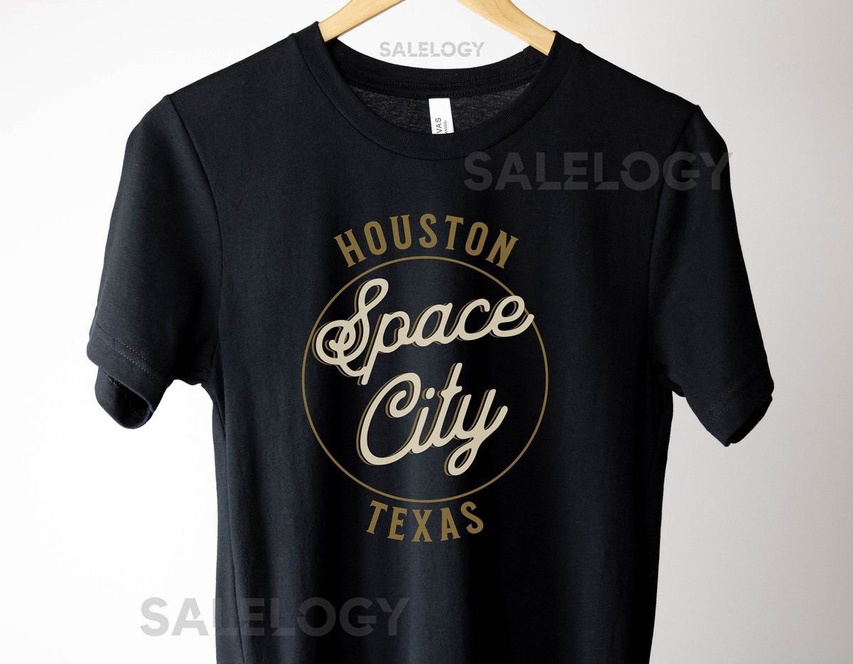 Houston TX Space City Unisex Short Sleeve Tee HOU Texas 281 gift shirt Galveston Bay 346 H-town 713 Bayou City 832 Johnson Space _392