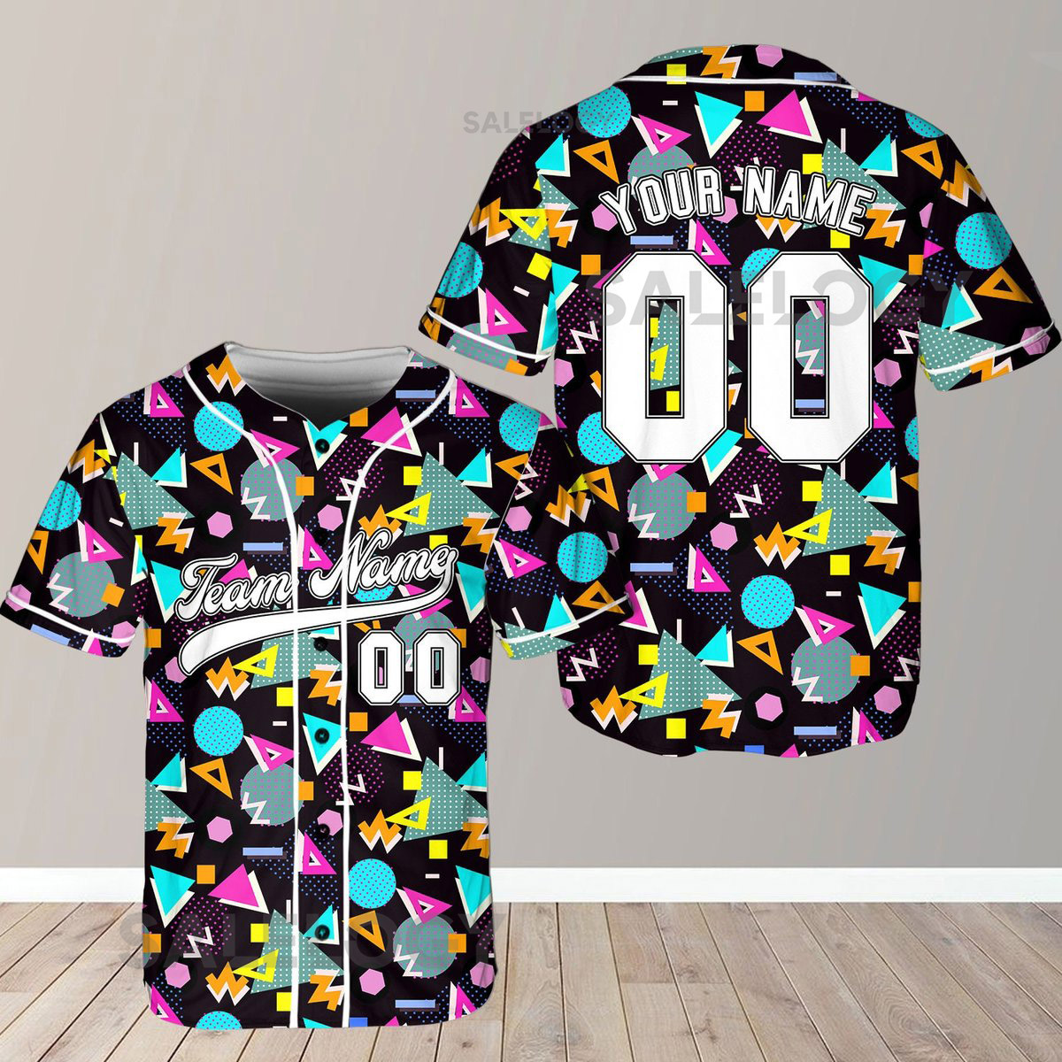 Personalized Retro 80s 90s Baseball Jersey Custom Team Name Shirt Vintage Baseball Jersey For Baseball Fans Disco Man Outfit Shirt_314